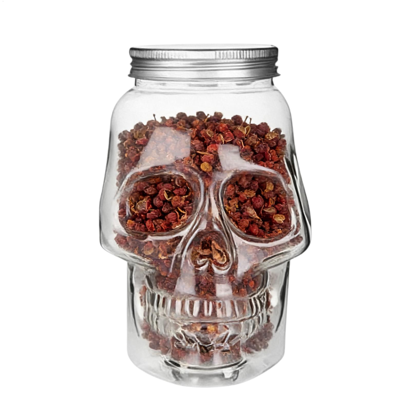 Bath Salts Jar - Tarros con Forma de Calavera de