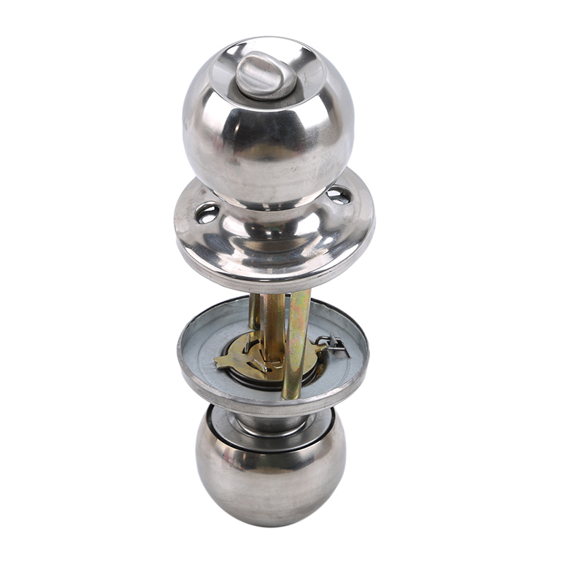 Home Bathroom Lock - Pomo de Puerta Redondo con Cerradura