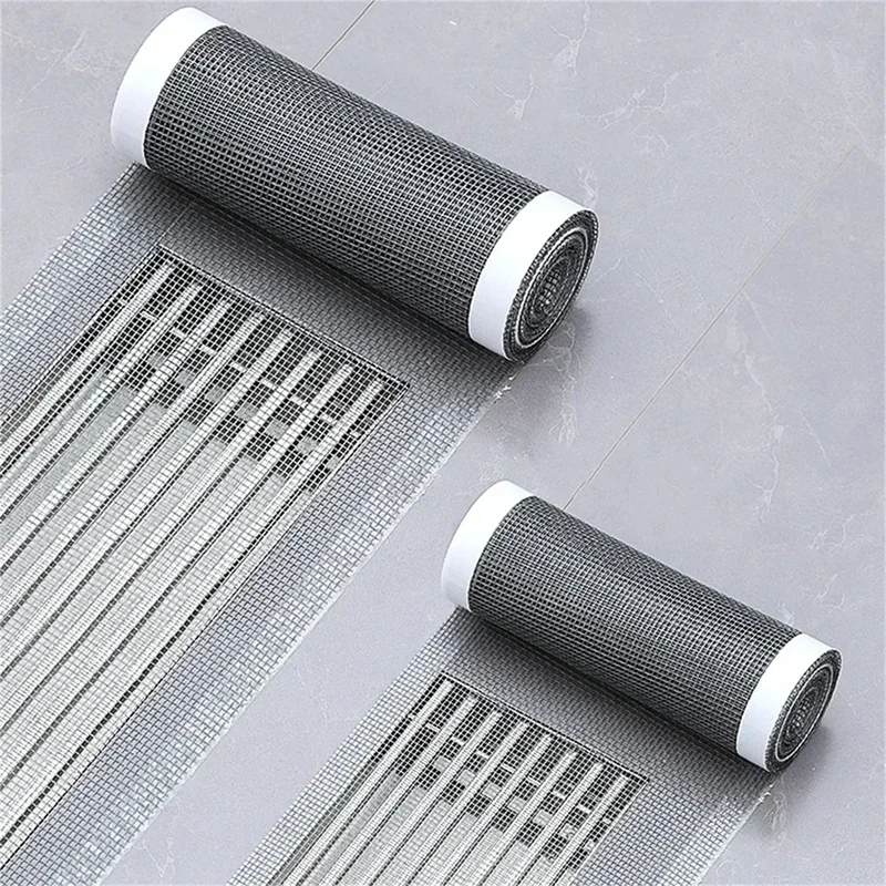 Drain Hair Catcher - Desagüe de ducha cortable, pegatinas autoadhesivas