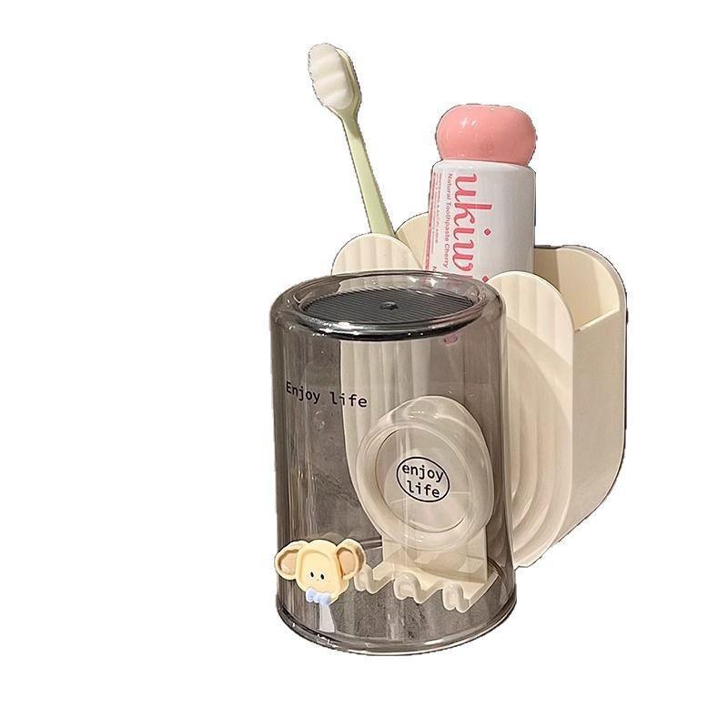 Toothbrush Holder Set - Estante de almacenamiento para pasta de