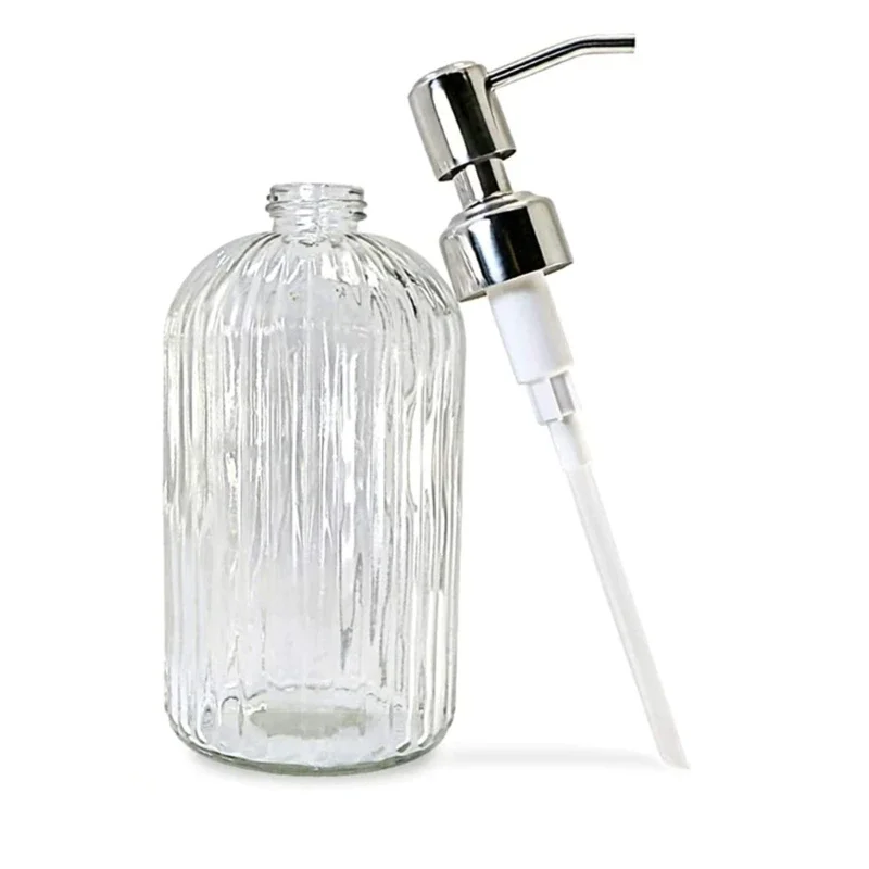 Home Bathroom Soap Dispenser - Dispensador de jabón para baño, vidrio
