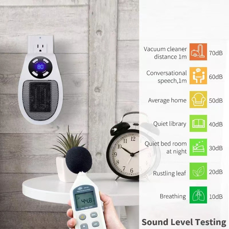 Home Bathroom Fan - Calentador eléctrico con enchufe ecológico, calentador