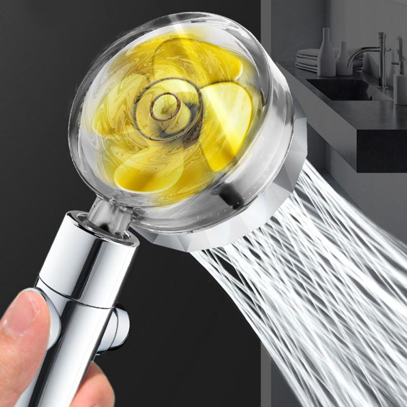 Home Bathroom Fan - Cabezal de ducha ahorrador de agua,