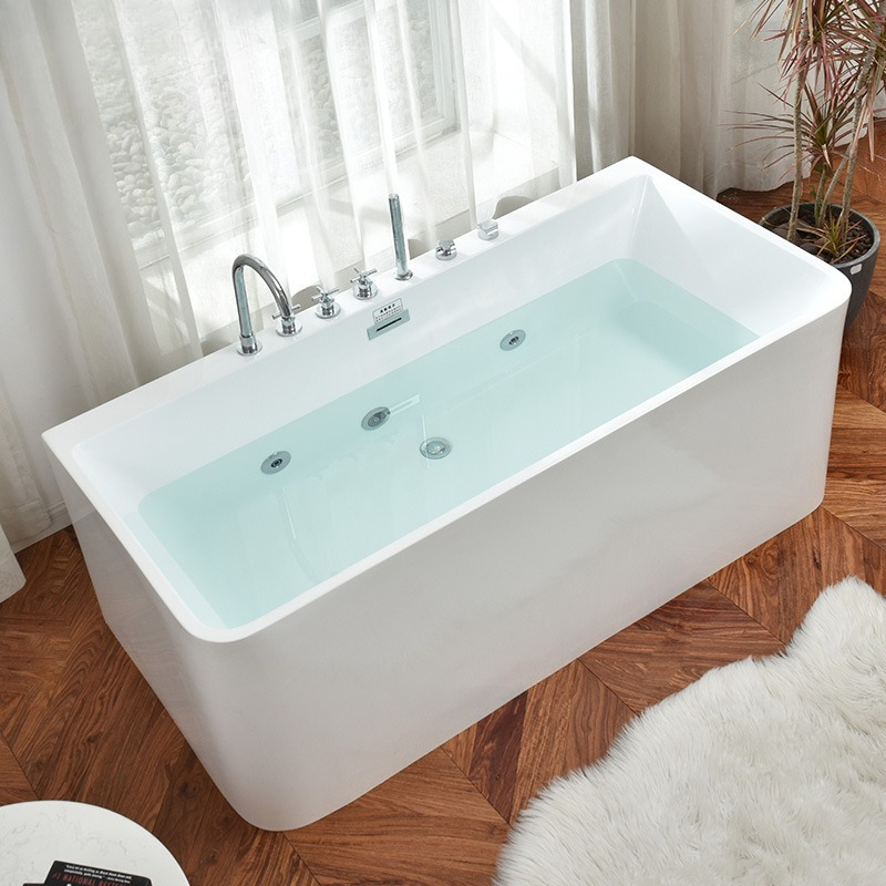 Home Bathroom Jacuzzi - Jacuzzi de hidromasaje pequeño de acrílico