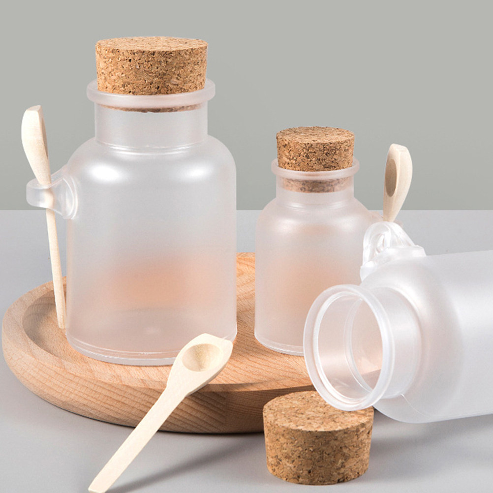 Bath Salts Jar - 6 juegos de botellas vacías compactas