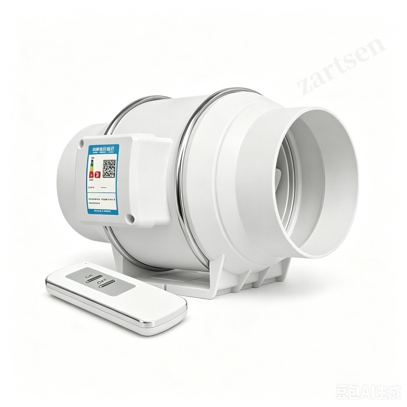 Home Bathroom Fan - Extractor de Aire Silencioso para el