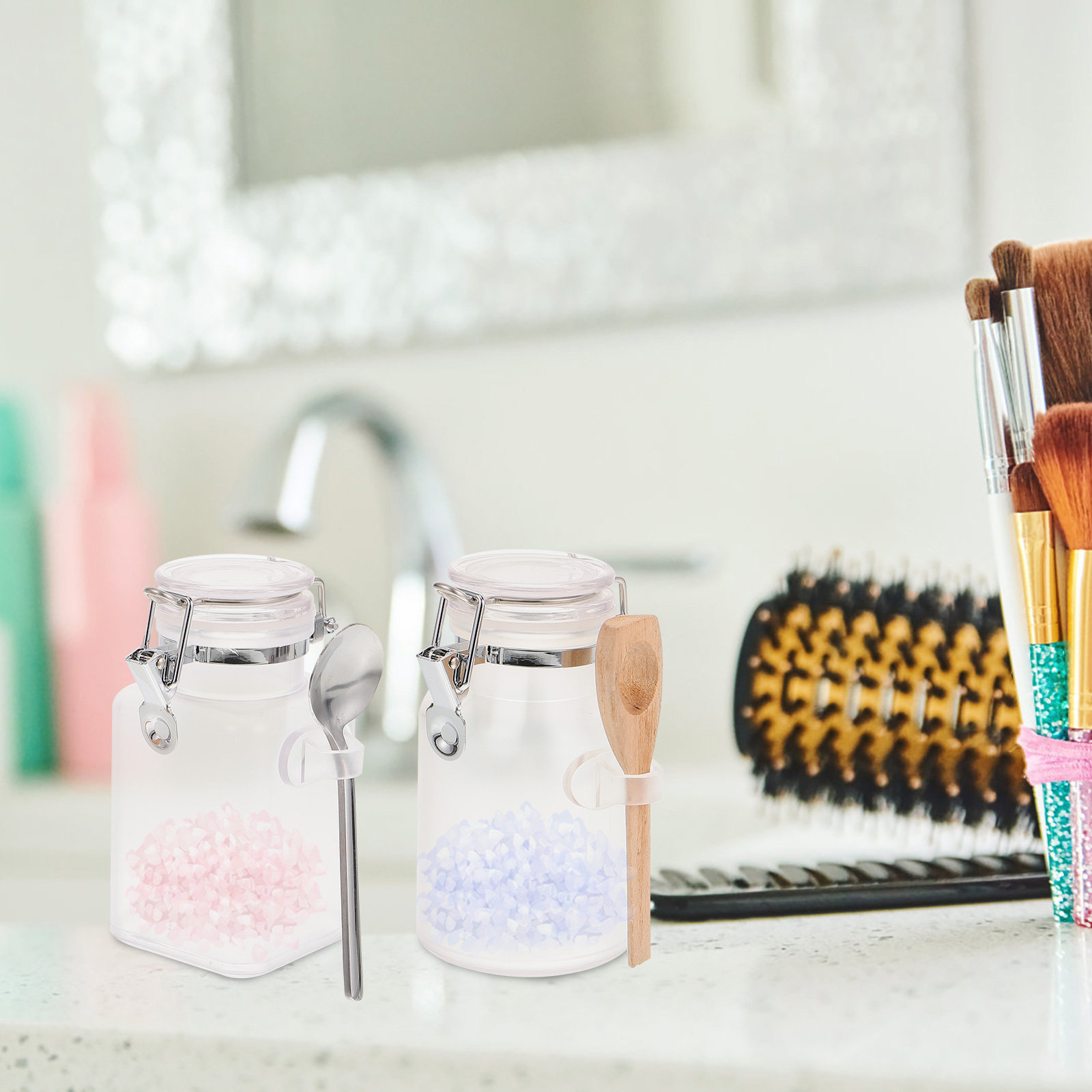 Bath Salts Jar - 2 Juegos de Frascos Sellados para