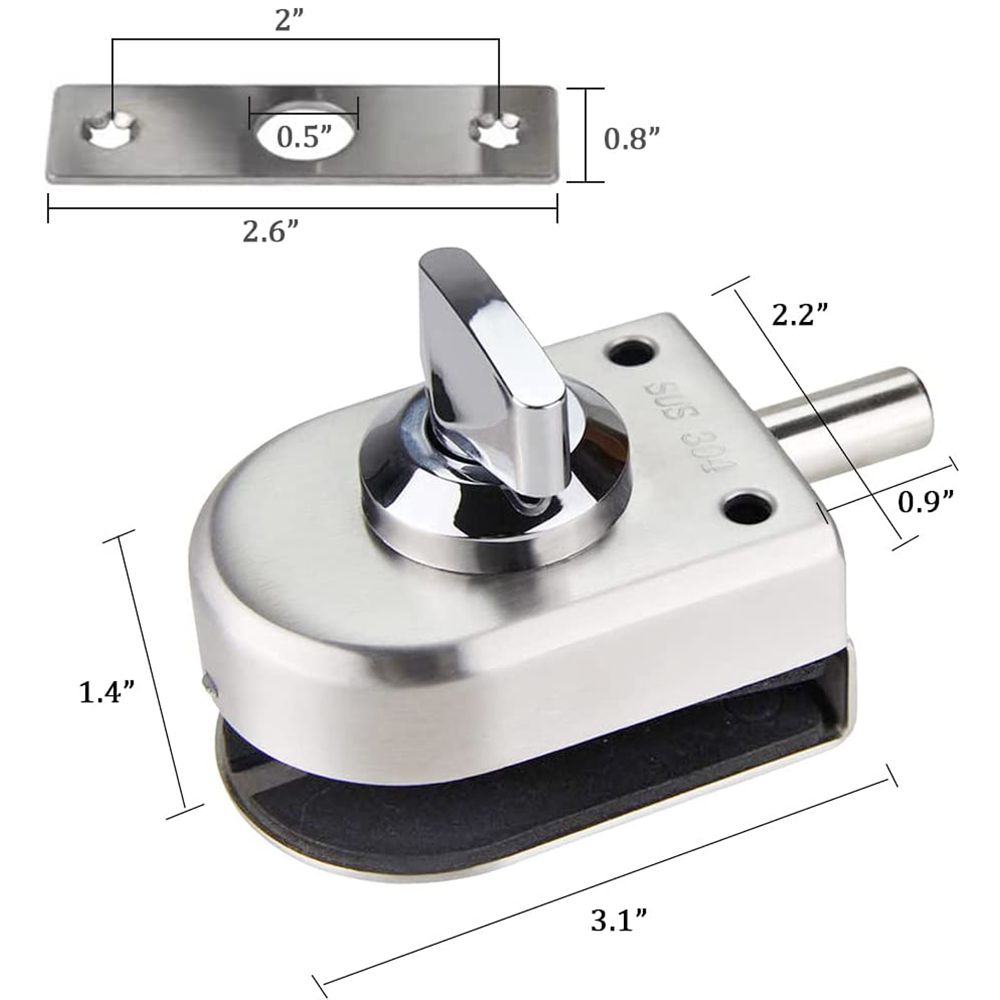 Cerradura de Seguridad Antirro - Home Bathroom Lock reseña y precio
