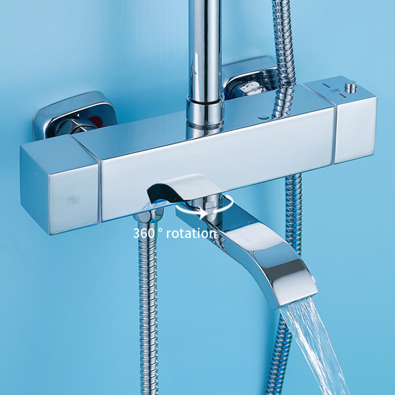 Juego de Ducha Termostática de - Home Bathroom Lock reseña y precio