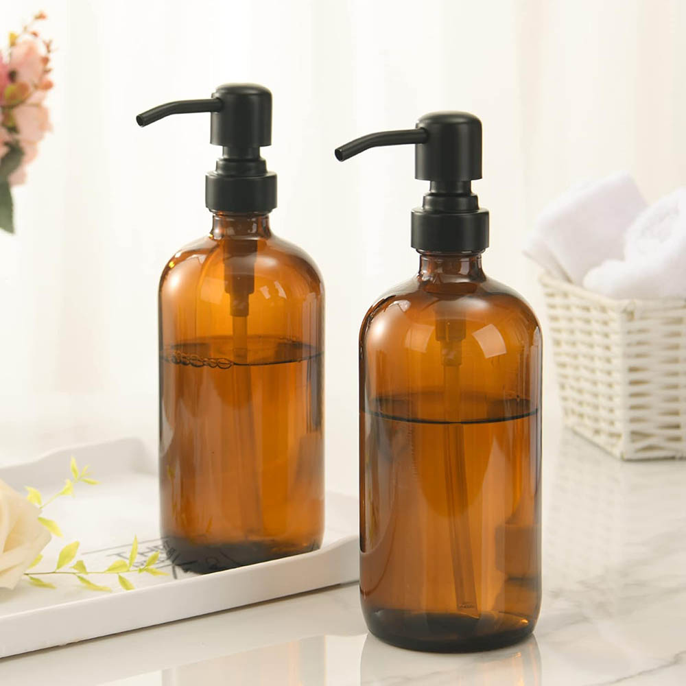 Dispensador de Jabón de Vidrio - Home Bathroom Soap Dispenser reseña y precio