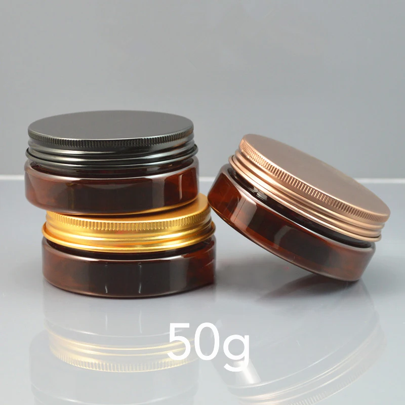 Tarro de plástico marrón de 50 - Bath Salts Jar reseña y precio