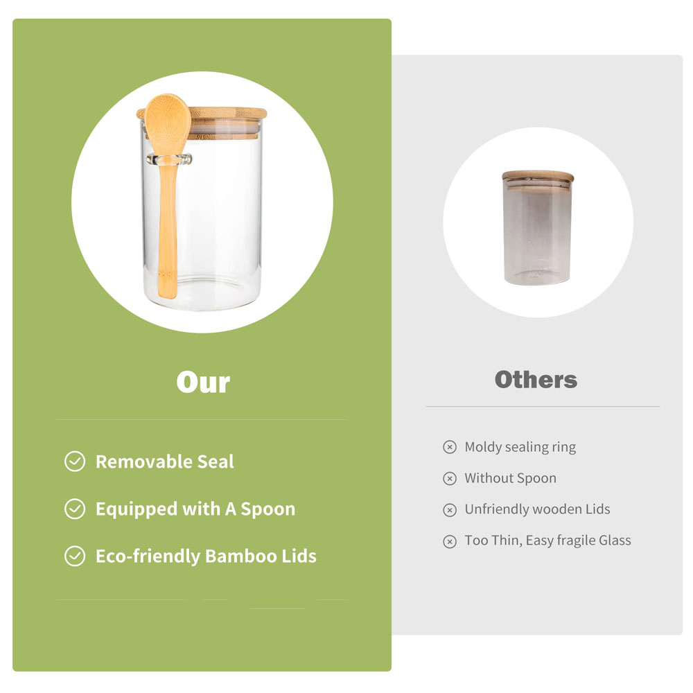 Recipientes de Plástico Hermét - Bath Salts Jar reseña y precio