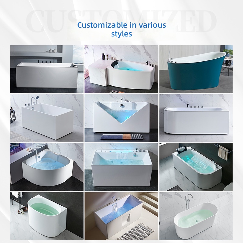 Bañera de Masaje Acrílica, Bañ - Home Bathroom Jacuzzi reseña y precio