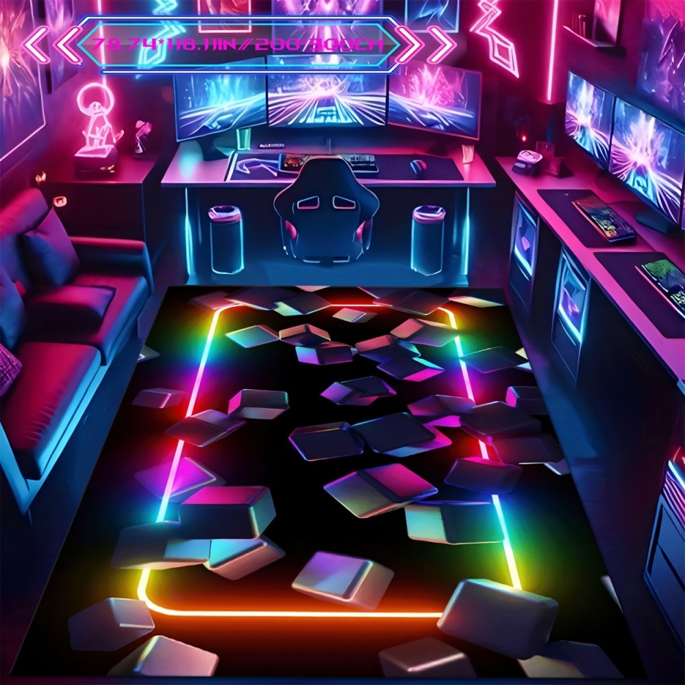 VIKAMA Alfombra para juegos Di - Home Bathroom Door Design reseña y precio