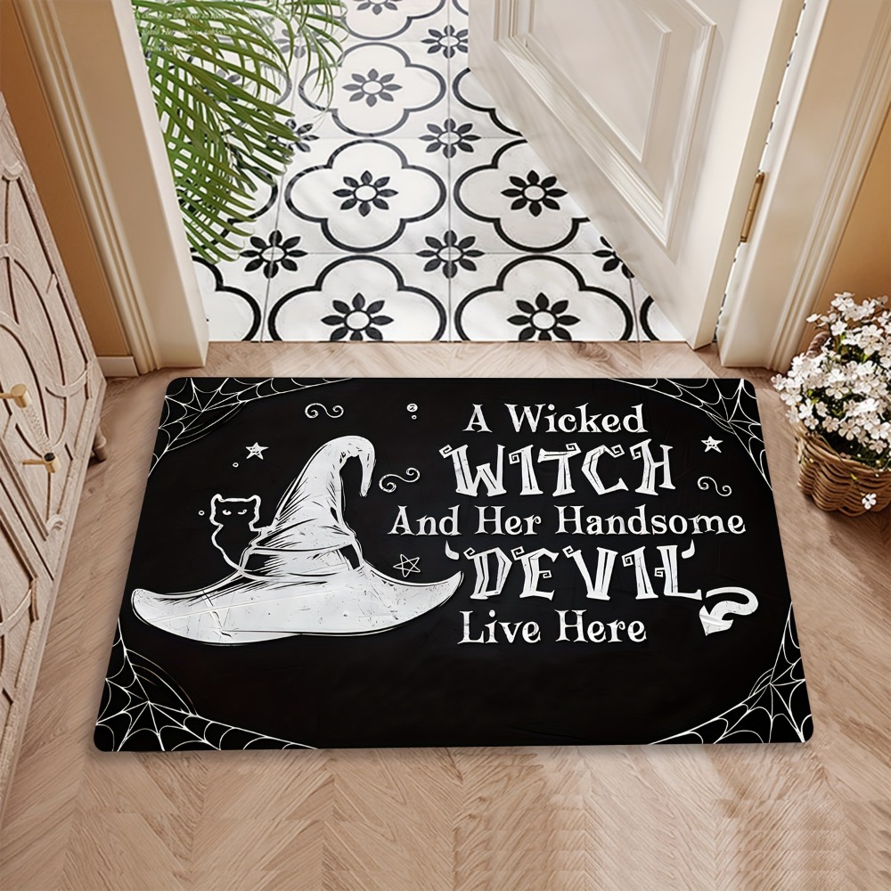 Alfombra mágica con diseño de  - Home Bathroom Door Design reseña y precio