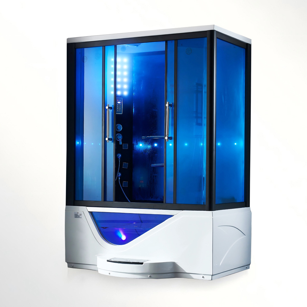 Villa con sala de vapor de 160 - Home Bathroom Jacuzzi reseña y precio