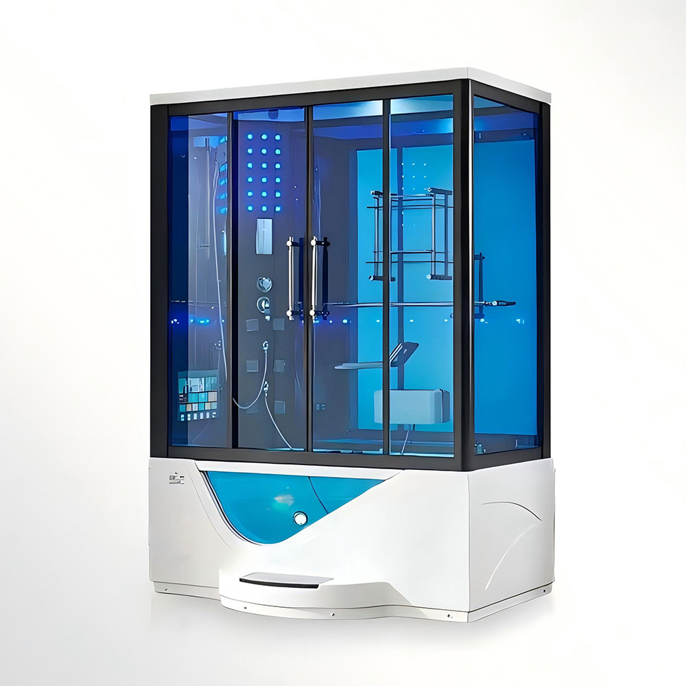 Villa con sala de vapor de 160 - Home Bathroom Jacuzzi reseña y precio