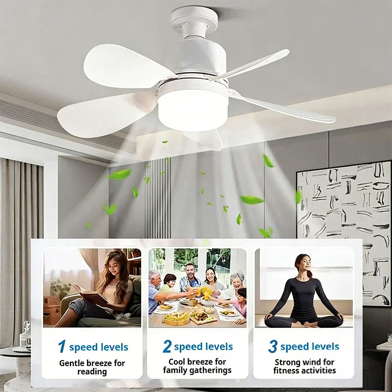 Luz de ventilador de techo con - Home Bathroom Fan reseña y precio