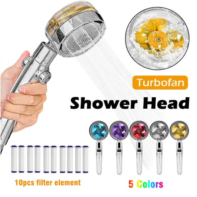 Cabezal de ducha ahorrador de  - Home Bathroom Fan reseña y precio