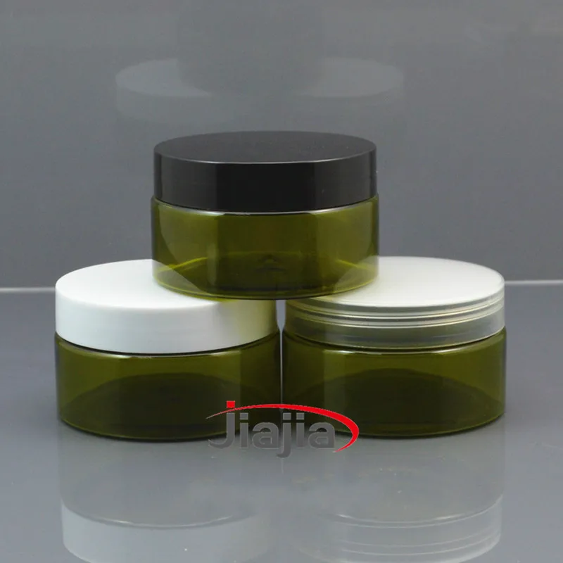 Tarro verde de plástico con ta - Bath Salts Jar reseña y precio