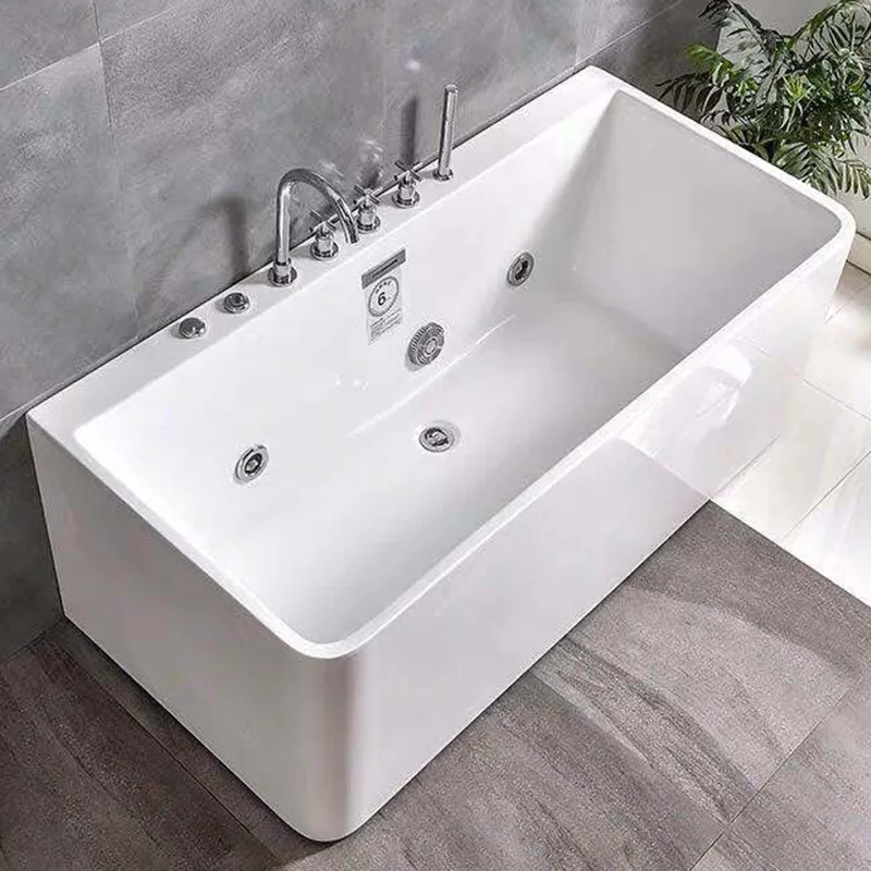Bañera de Hidromasaje Rectangu - Home Bathroom Jacuzzi reseña y precio