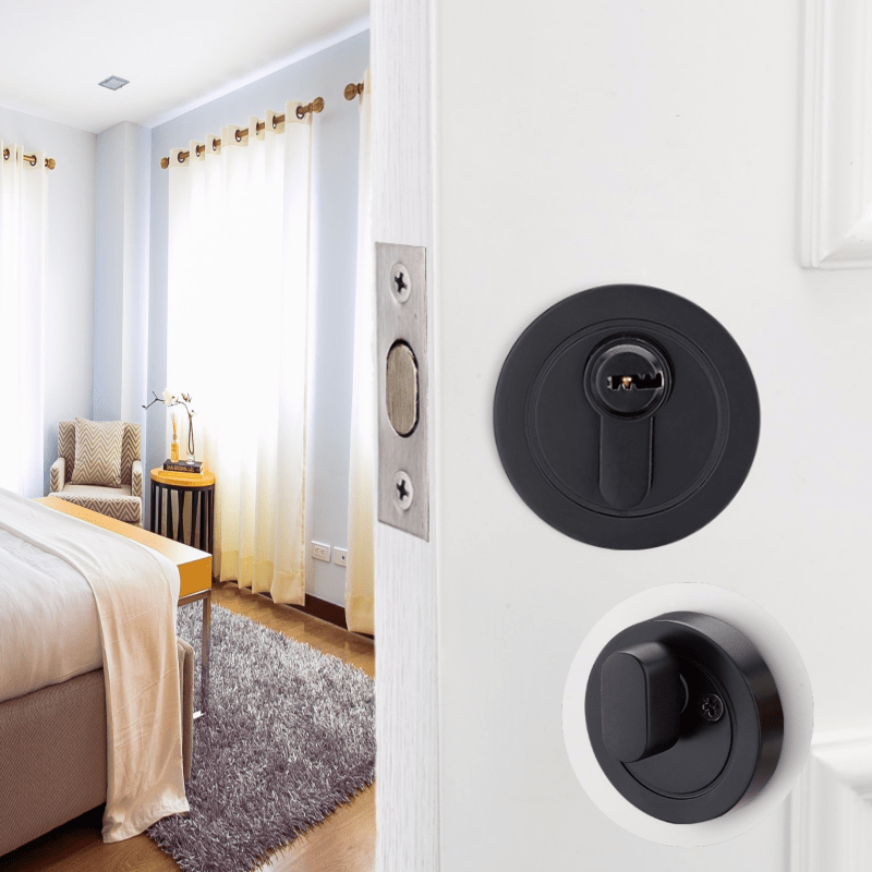 Cerradura circular antirrobo s - Home Bathroom Lock reseña y precio