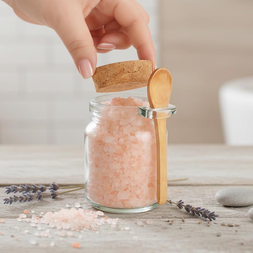 Envases para Exfoliante de Azú - Bath Salts Jar reseña y precio