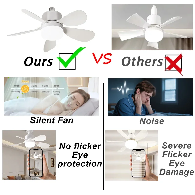 Ventilador de techo 2 en 1 de  - Home Bathroom Fan reseña y precio