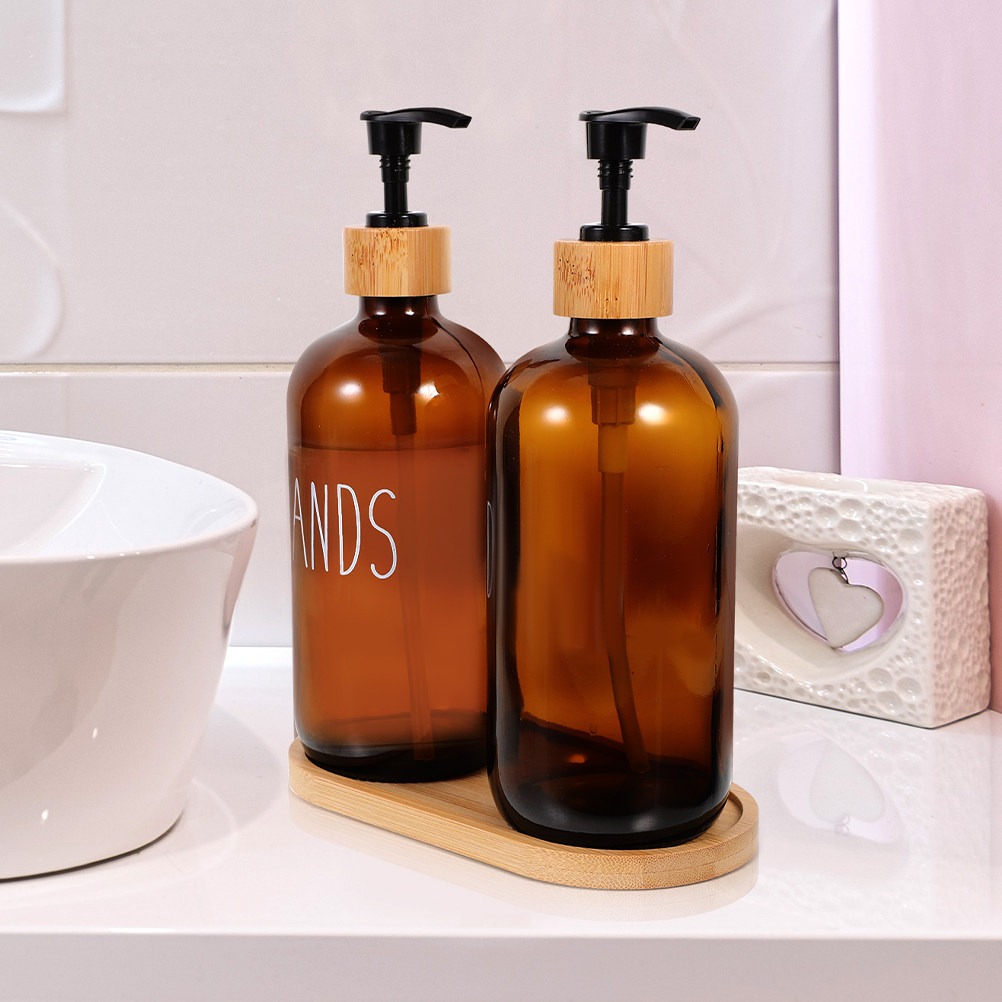 Dispensador de Jabón de Vidrio - Home Bathroom Soap Dispenser reseña y precio