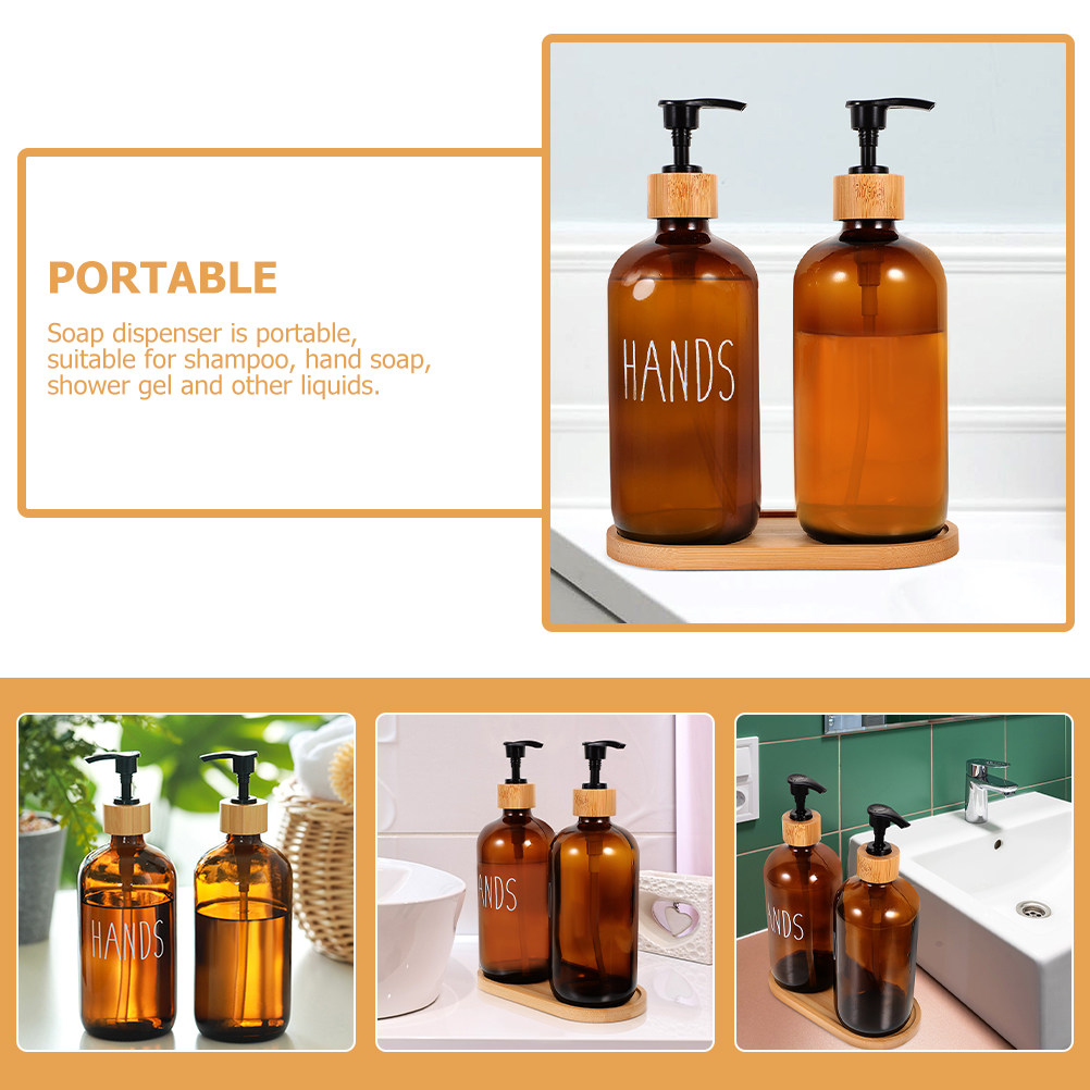 Dispensador de Jabón de Vidrio - Home Bathroom Soap Dispenser reseña y precio