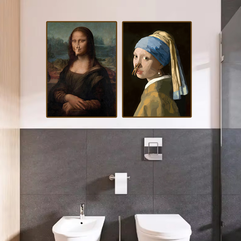 1 pieza de decoración divertid - Home Design Bathroom reseña y precio