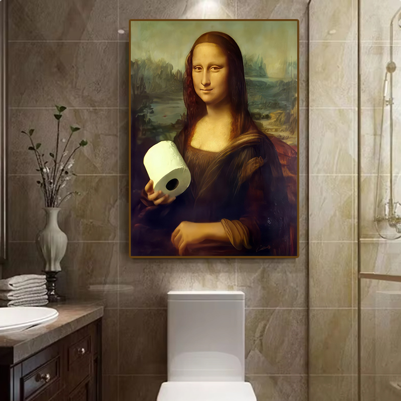 1 pieza de decoración divertid - Home Design Bathroom reseña y precio