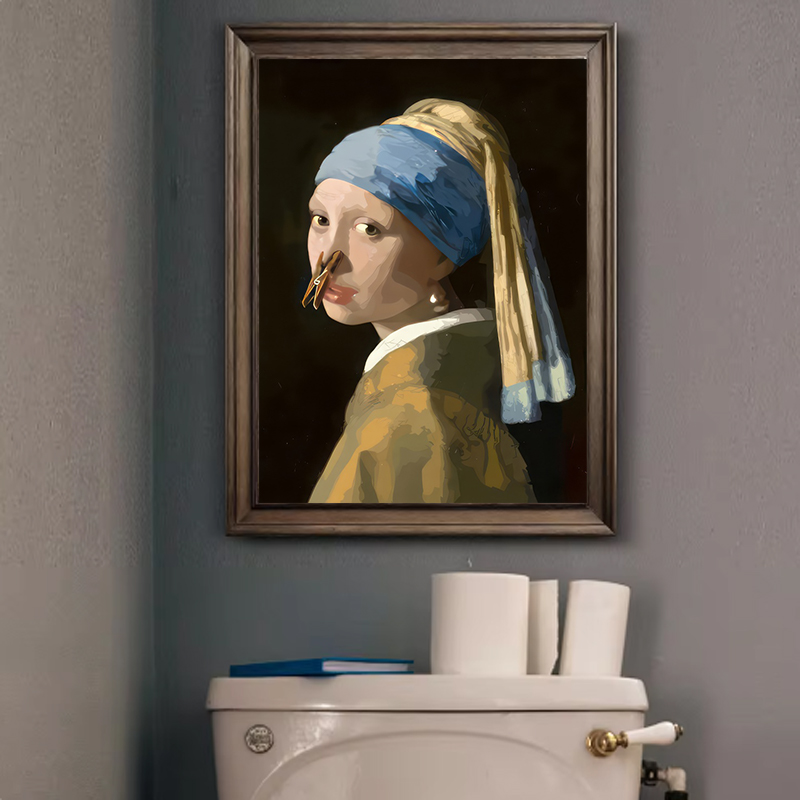 1 pieza de decoración divertid - Home Design Bathroom reseña y precio