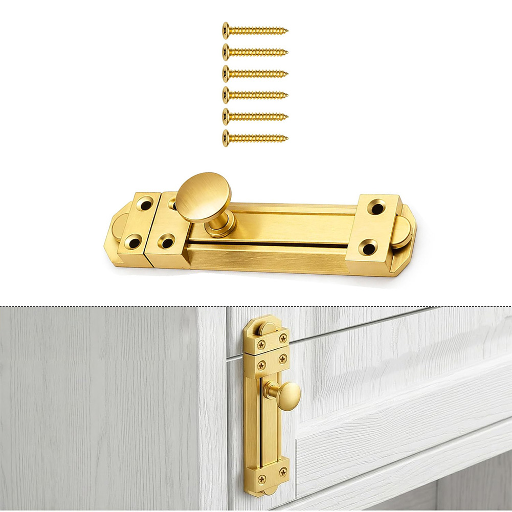 Cerradura de puerta corredera  - Home Bathroom Lock reseña y precio