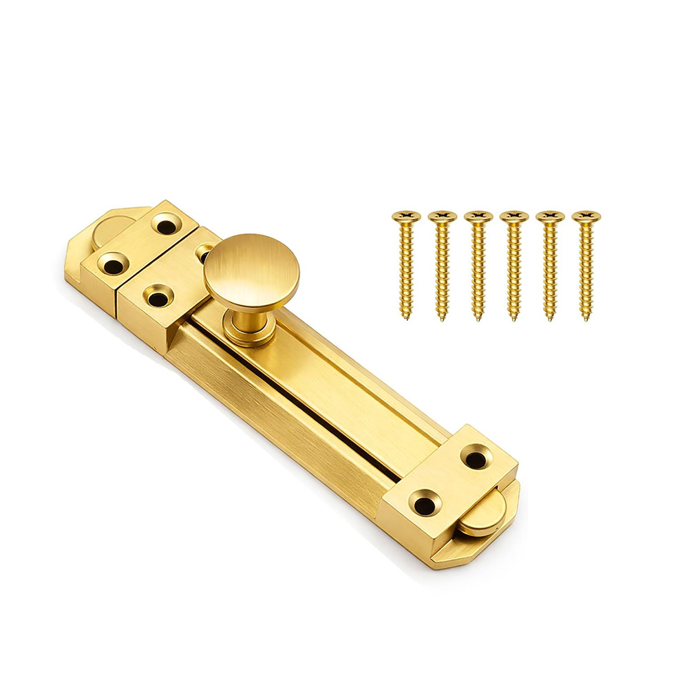 Cerradura de puerta corredera  - Home Bathroom Lock reseña y precio