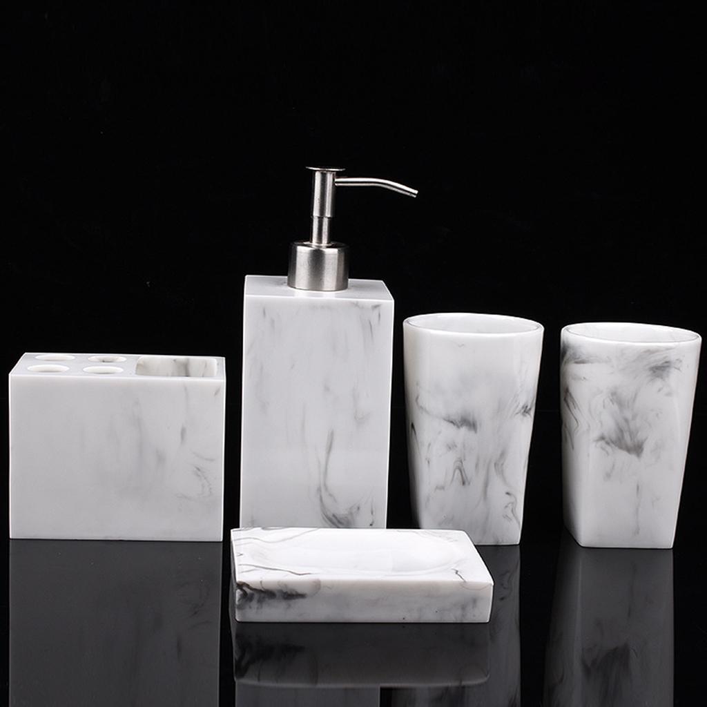 Juego de Accesorios de Baño de - Toothbrush Holder Set reseña y precio