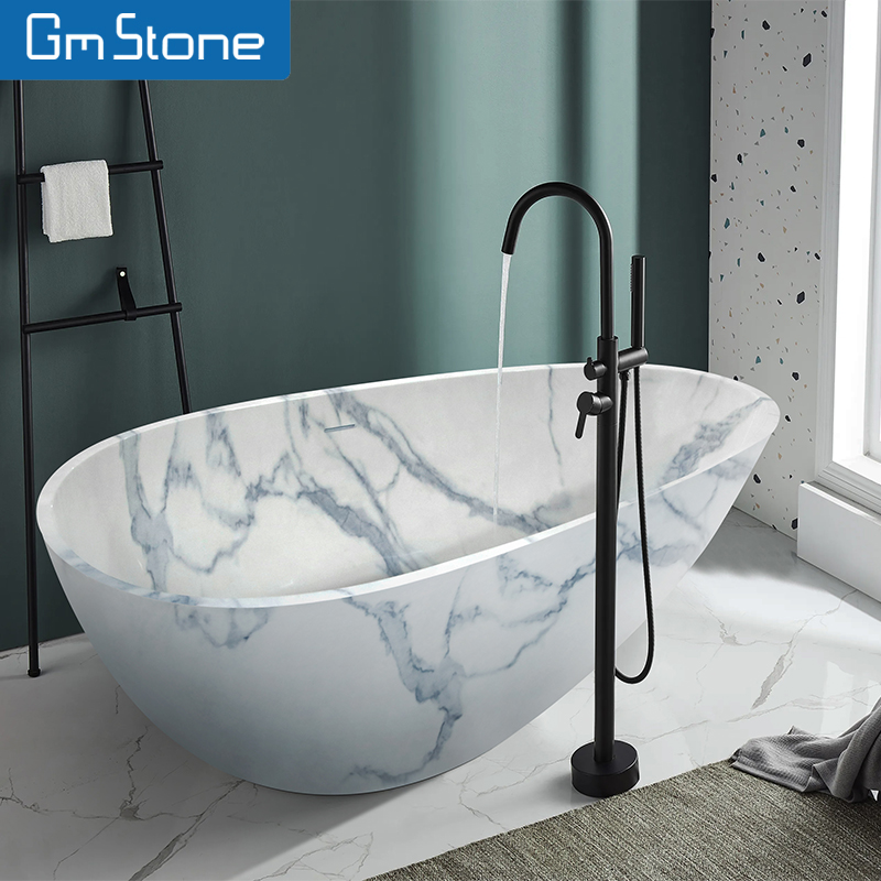Bañera independiente con textu - Home Bathroom Jacuzzi reseña y precio