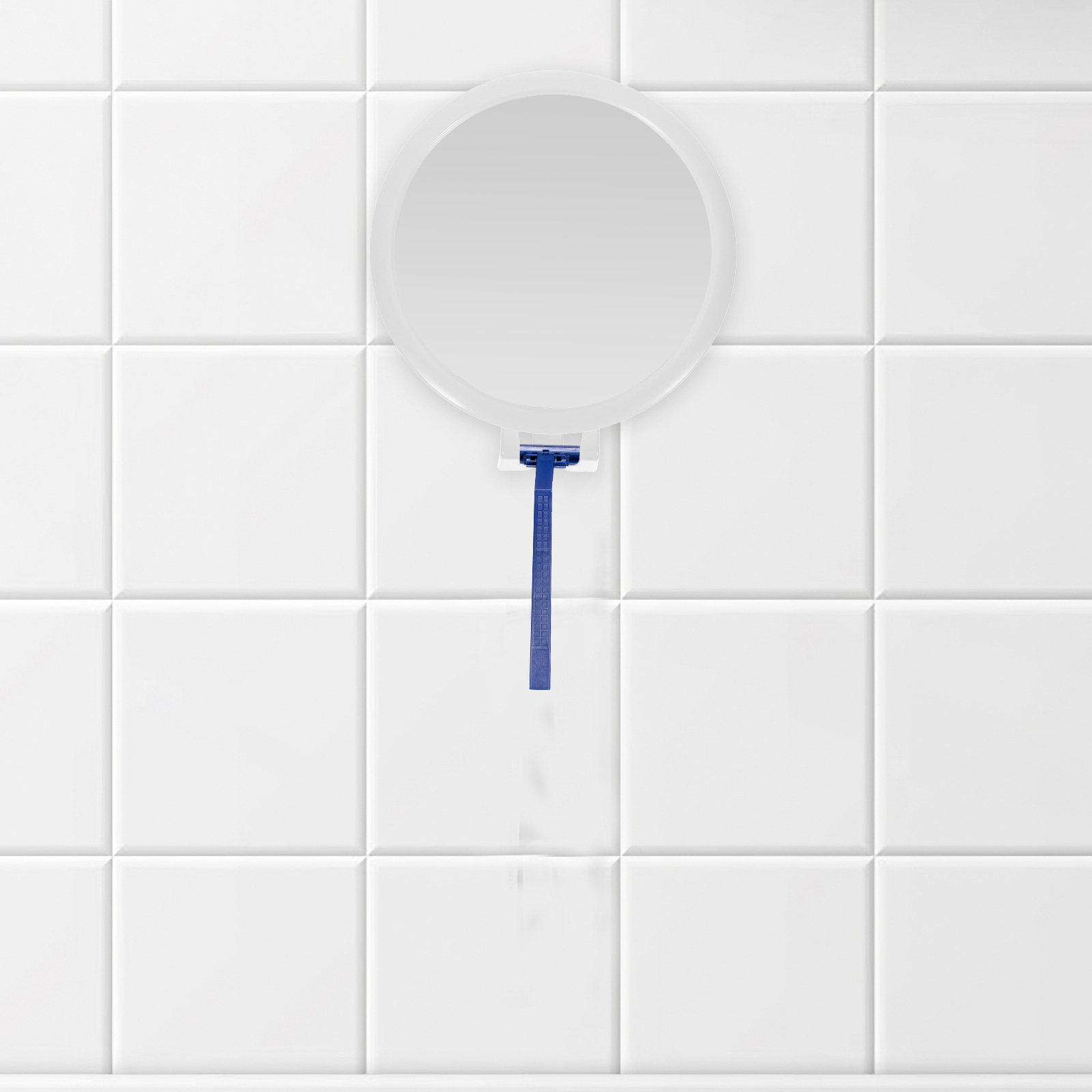 Espejo de Ducha Redondo Antiva - Shaving Mirror Suction reseña y precio