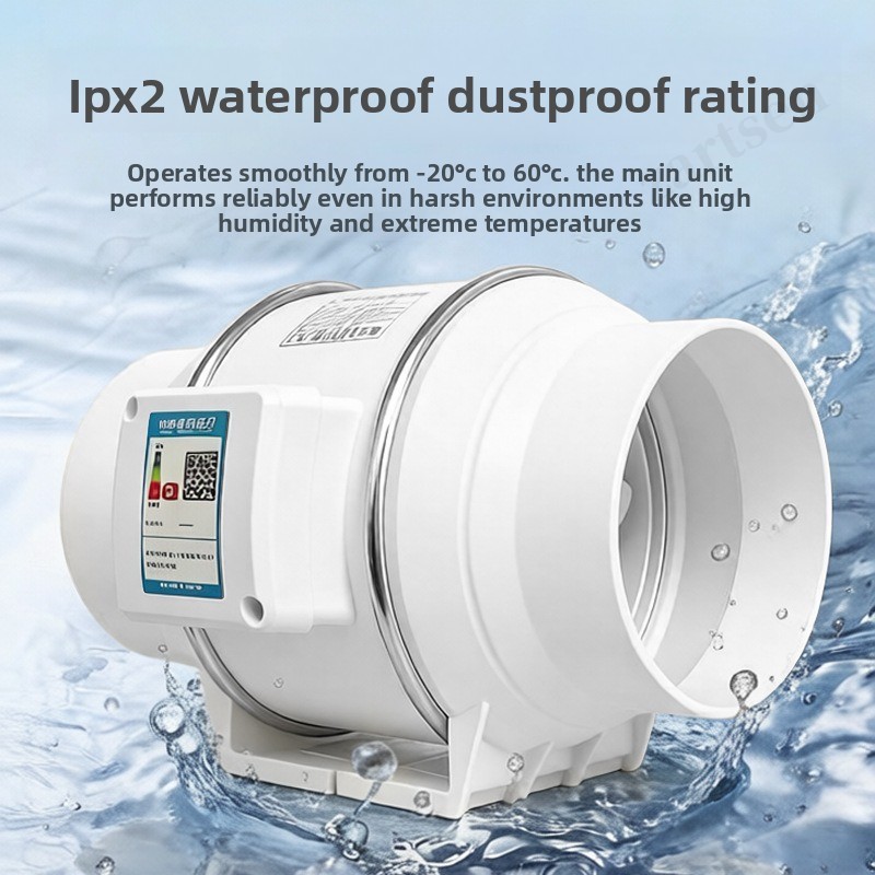 Extractor de Aire Silencioso p - Home Bathroom Fan reseña y precio