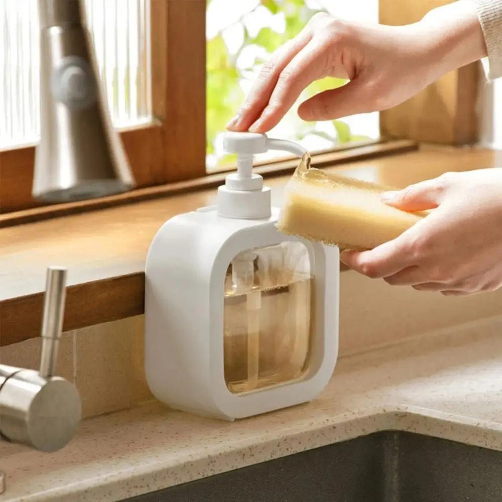 Dispensadores de jabón transpa - Home Bathroom Soap Dispenser reseña y precio