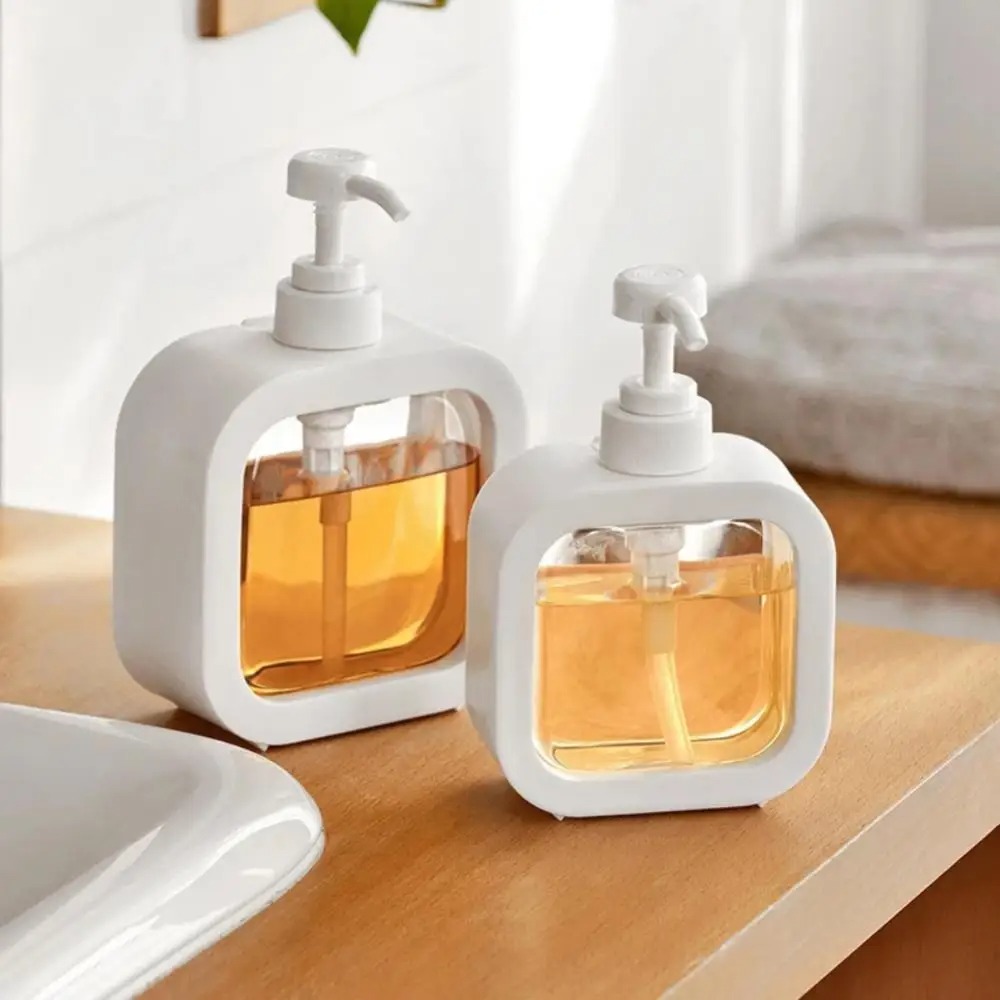 Dispensadores de jabón transpa - Home Bathroom Soap Dispenser reseña y precio