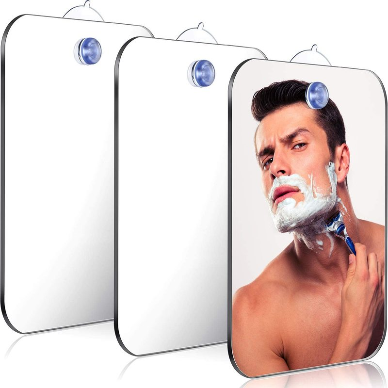 1 Uds espejo acrílico con succ - Shaving Mirror Suction reseña y precio
