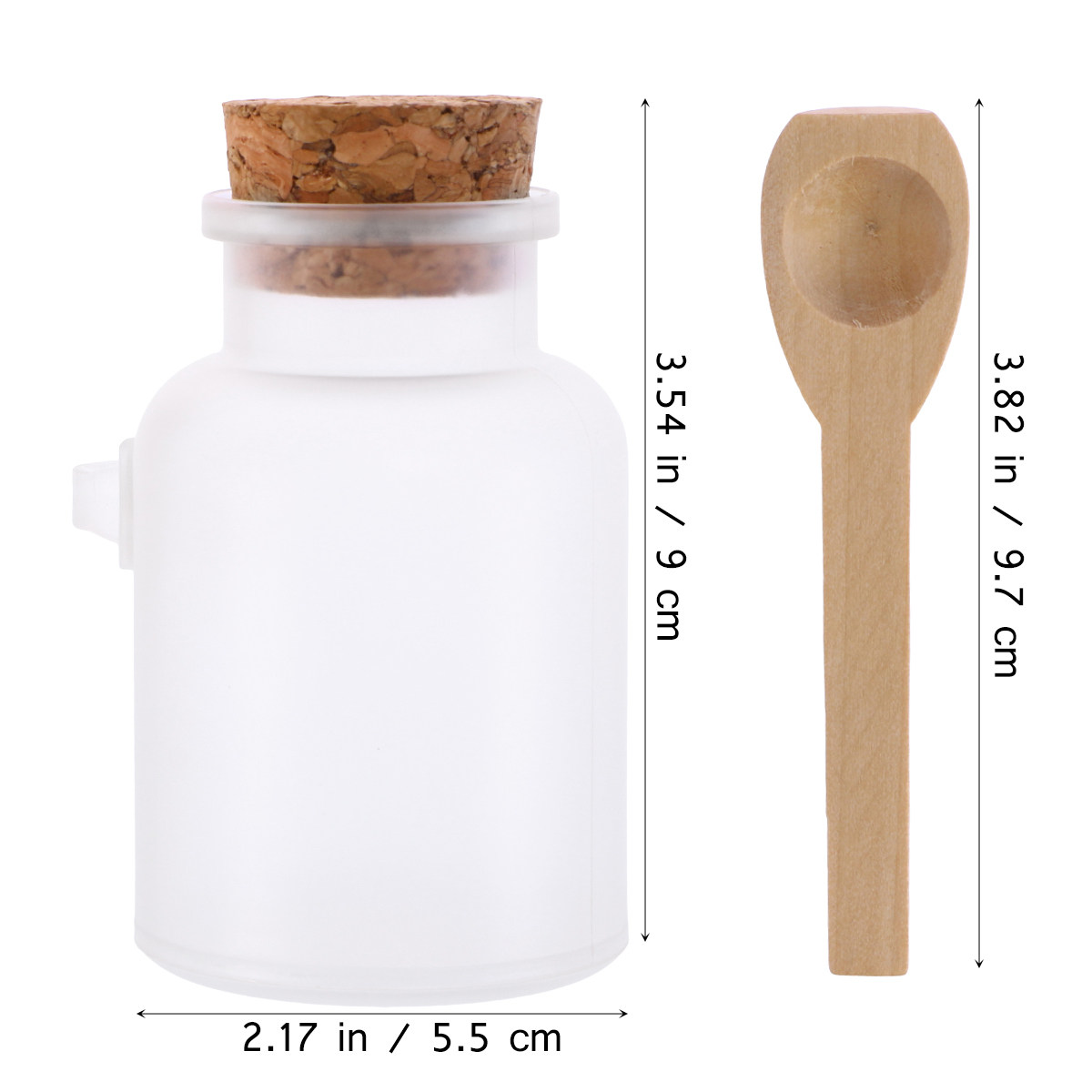Tarro de plástico ABS de 200 g - Bath Salts Jar reseña y precio